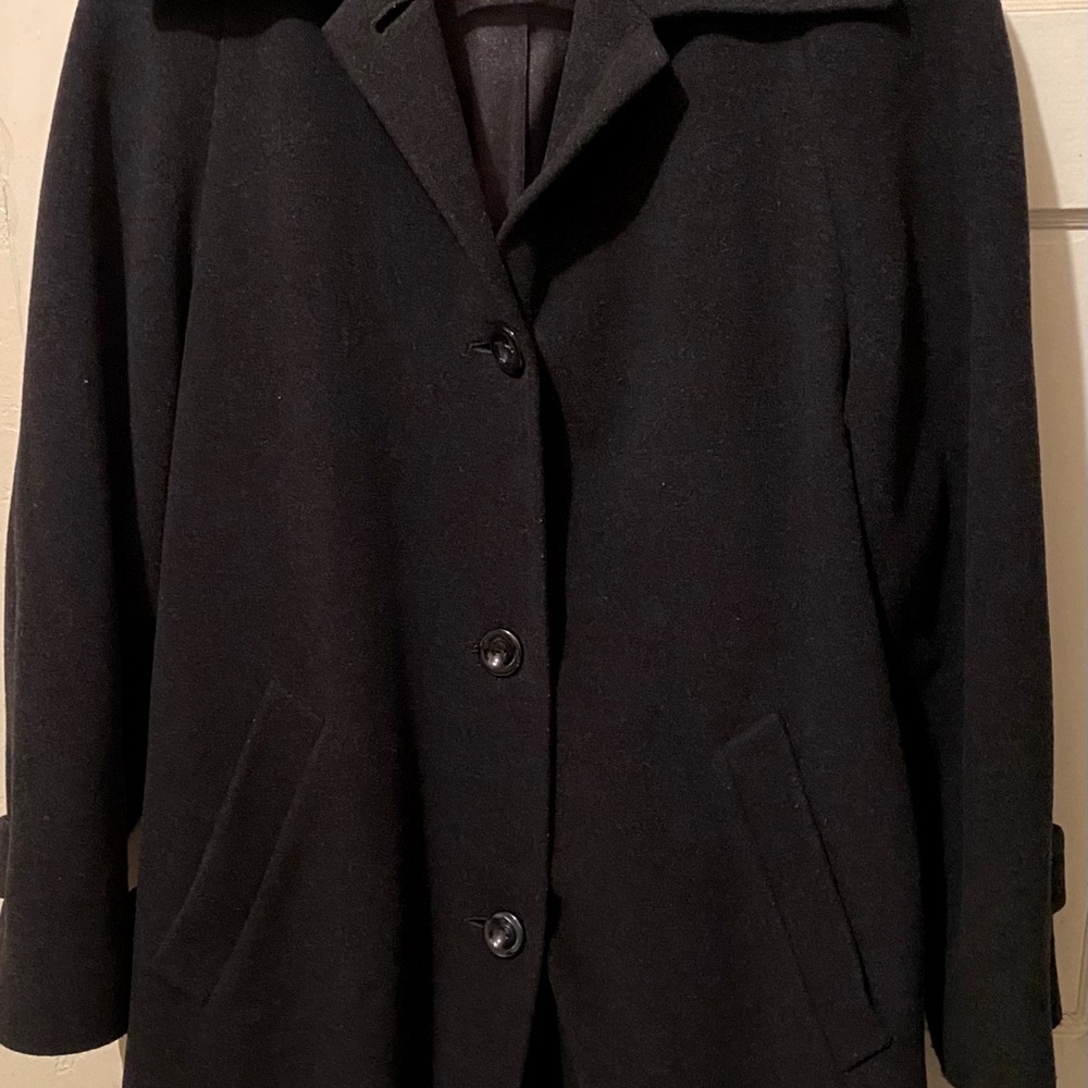 Kristin Blake Lambswool Polo Coat, Three-Quarter
